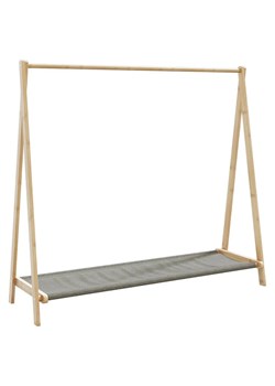 Minimalistyczny wieszak na ubrania z półką - Festo 3X ze sklepu Edinos.pl w kategorii Meble - zdjęcie 179386931