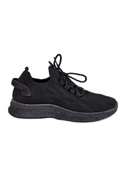 Wsuwane Buty Sportowe Damskie Czarne ze sklepu ButyModne.pl w kategorii Buty sportowe damskie - zdjęcie 179387024