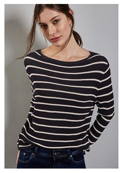 Street One Sweter w kolorze granatowo-białym ze sklepu Limango Polska w kategorii Swetry damskie - zdjęcie 179388413