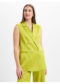 comma Damska kamizelka biznesowa Kobiety kiwi jednolity ze sklepu vangraaf w kategorii Kamizelki damskie - zdjęcie 179391441