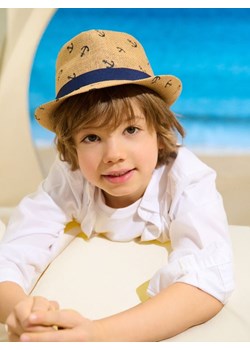 Sinsay - Kapelusz z ozdobnym wzorem po całości - beżowy ze sklepu Sinsay w kategorii Czapki dziecięce - zdjęcie 179394661