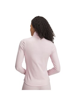 Damski longsleeve treningowy Under Armour Motion 1/2 Zip EMEA - różowy ze sklepu Sportstylestory.com w kategorii Bluzki damskie - zdjęcie 179403884