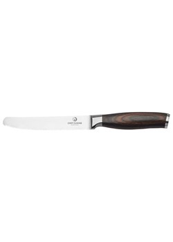 Chef Cuisine Nóż śniadaniowy w kolorze srebrno-brązowym - dł. 13 cm ze sklepu Limango Polska w kategorii Noże kuchenne - zdjęcie 179406463