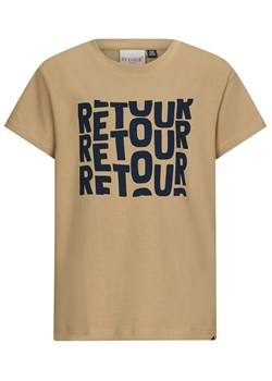 Retour Koszulka &quot;Gidion&quot; w kolorze beżowym ze sklepu Limango Polska w kategorii T-shirty chłopięce - zdjęcie 179411840