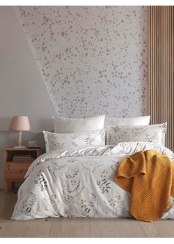 Colourful Cotton Komplet pościeli renforcé &quot;Aqua&quot; w kolorze biało-szaro-pomarańczowym ze sklepu Limango Polska w kategorii Pościele - zdjęcie 179412451