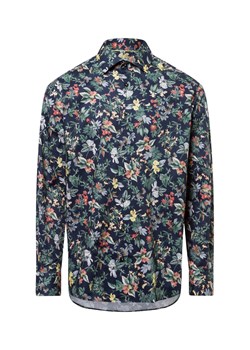Eterna Comfort Fit Męska koszula biznesowa - non-iron Mężczyźni Comfort Fit Bawełna granatowy wzorzysty - id: 741997-0001-00450 - marki Eterna - 179416343 Eterna Comfort Fit Męska koszula biznesowa - non-iron Mężczyźni Comfort Fit Bawełna granatowy wzorzysty ze sklepu vangraaf w kategorii Koszule męskie - zdjęcie 179416343