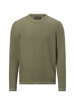 Marc O'Polo Sweter z zawartością lnu Mężczyźni Bawełna trzcinowy marmurkowy ze sklepu vangraaf w kategorii Swetry męskie - zdjęcie 179416353