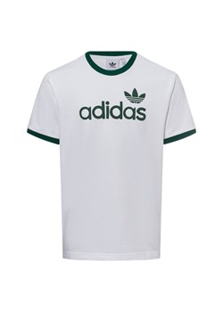 adidas Originals Koszulka męska - Simple Tee Mężczyźni Bawełna biały jednolity ze sklepu vangraaf w kategorii T-shirty męskie - zdjęcie 179416361