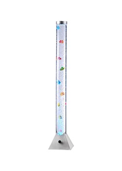 Just Light Lampa stojąca LED w kolorze srebrnym - 21,5 x 21,2 x 119,5 cm ze sklepu Limango Polska w kategorii Oświetlenie - zdjęcie 179422154
