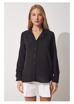 Happiness Istanbul Koszula w kolorze czarnym ze sklepu Limango Polska w kategorii Koszule damskie - zdjęcie 179422271