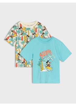 Sinsay - Koszulki 2 pack Mickey Mouse - wielobarwny ze sklepu Sinsay w kategorii T-shirty chłopięce - zdjęcie 179429674