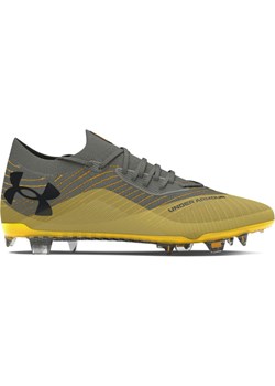 Męskie buty piłkarskie korki lanki Under Armour UA Shadow Elite 2 FG - żółte ze sklepu Sportstylestory.com w kategorii Buty sportowe męskie - zdjęcie 179430110