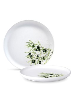 ppd Talerz obiadowy "Olives" w kolorze białym - Ø 27 cm ze sklepu Limango Polska w kategorii Naczynia - zdjęcie 179430980