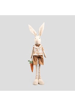 Homla Figurka dekoracyjna &quot;Lupe&quot; w kolorze jasnobrązowo-białym - wys. 68 cm ze sklepu Limango Polska w kategorii Dekoracje - zdjęcie 179431333
