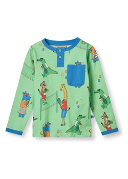Småfolk Koszulka w kolorze zielonym ze wzorem ze sklepu Limango Polska w kategorii T-shirty chłopięce - zdjęcie 179431430