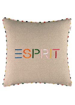 ESPRIT Poszewka &quot;Signature&quot; w kolorze beżowym na poduszkę ze sklepu Limango Polska w kategorii Poszewki na poduszki - zdjęcie 179433130