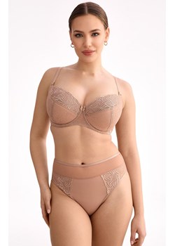 Biustonosz półusztywniany semi-soft beżowy Rina B150, Kolor beżowy, Rozmiar 65E, Ewa Bien ze sklepu Primodo w kategorii Biustonosze - zdjęcie 179436522