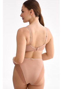 Biustonosz półusztywniany semi-soft beżowy Rina B150, Kolor beżowy, Rozmiar 65E, Ewa Bien ze sklepu Intymna w kategorii Biustonosze - zdjęcie 179437140