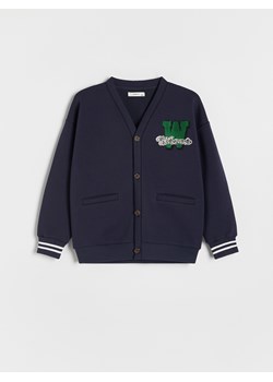 Reserved - Bluza bomber - granatowy ze sklepu Reserved w kategorii Bluzy chłopięce - zdjęcie 179438900