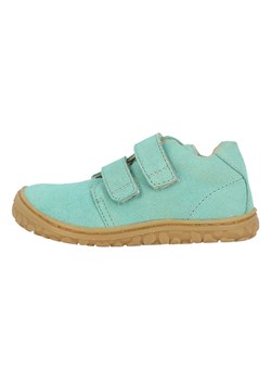 Lurchi Skórzane buty &quot;Noah&quot; w kolorze turkusowym do chodzenia na boso ze sklepu Limango Polska w kategorii Buciki niemowlęce - zdjęcie 179443260