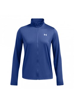 Damska bluza treningowa rozpinana bez kaptura Under Armour Tech Full Zip - niebieska ze sklepu Sportstylestory.com w kategorii Bluzy damskie - zdjęcie 179449543