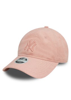 New Era Czapka z daszkiem New York Yankees Towelling 9Twenty 60595347 Różowy ze sklepu MODIVO w kategorii Czapki z daszkiem damskie - zdjęcie 179454314