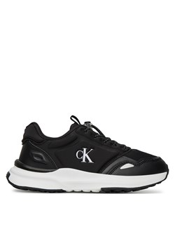 Sneakersy Calvin Klein Jeans V3X9-83010-1464999 Czarny ze sklepu eobuwie.pl w kategorii Buty sportowe dziecięce - zdjęcie 179457134