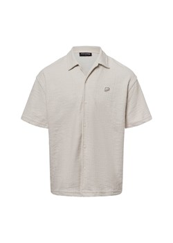 PEGADOR Męska koszula casual - Libco Mężczyźni Comfort Fit écru jednolity ze sklepu vangraaf w kategorii Koszule męskie - zdjęcie 179460242