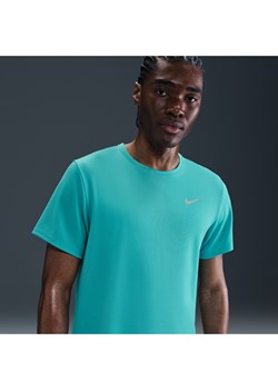 Męska koszulka z krótkim rękawem do biegania Nike Dri-FIT UV Miler - Zieleń ze sklepu Nike poland w kategorii T-shirty męskie - zdjęcie 179462453