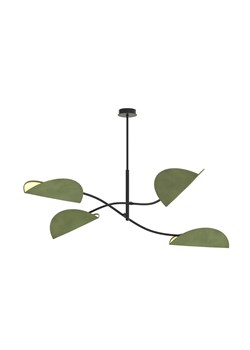 Zielona czterolistna lampa wisząca H6-E48 ze sklepu Edinos.pl w kategorii Lampy wiszące - zdjęcie 179464571