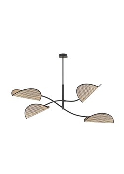 Wisząca brązowa lampa sufitowa - M130-Urdom ze sklepu Edinos.pl w kategorii Lampy wiszące - zdjęcie 179466291