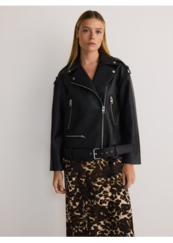 Reserved - Ramoneska oversize - czarny ze sklepu Reserved w kategorii Kurtki damskie - zdjęcie 179467482