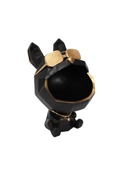 Rétro Chic Figurka dekoracyjna w kolorze czarnym - wys. 23 cm ze sklepu Limango Polska w kategorii Dekoracje - zdjęcie 179471012