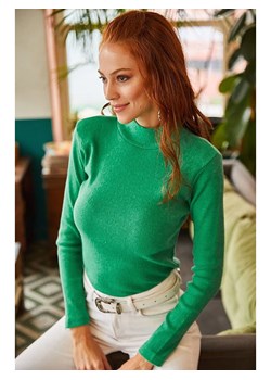 Olalook Koszulka w kolorze zielonym ze sklepu Limango Polska w kategorii Bluzki damskie - zdjęcie 179471493