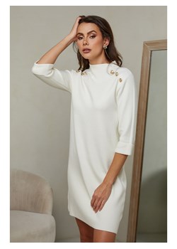 Joséfine Sukienka &quot;Ercsi&quot; w kolorze kremowym ze sklepu Limango Polska w kategorii Sukienki - zdjęcie 179471793