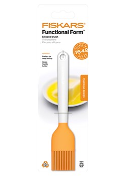 Fiskars Pędzelek silikonowy w kolorze biało-pomarańczowym - dł. 19 cm ze sklepu Limango Polska w kategorii Akcesoria kuchenne - zdjęcie 179479444