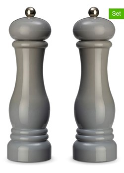 Echtwerk 2-częściowy zestaw przyprawników w kolorze szarym - wys. 21 x Ø 6 cm ze sklepu Limango Polska w kategorii Młynki do soli i pieprzu - zdjęcie 179480494