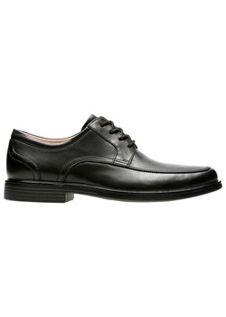 Clarks Skórzane trzewiki &quot;Un Aldric Park&quot; w kolorze czarnym ze sklepu Limango Polska w kategorii Półbuty męskie - zdjęcie 179480592
