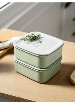 Sinsay - Pojemniki z pokrywką 2 pack - zielony ze sklepu Sinsay w kategorii Pojemniki kuchenne - zdjęcie 179484602