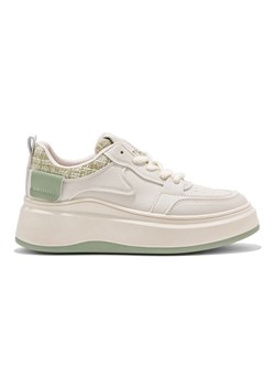 Damskie czarne sneakersy na grubej podeszwie beżowy - id: 201212 - marki ButyModne.pl - 179486230 Damskie czarne sneakersy na grubej podeszwie beżowy ze sklepu ButyModne.pl w kategorii Buty sportowe damskie - zdjęcie 179486230