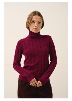 Just Cashmere Kaszmirowy golf &quot;Serelith&quot; w kolorze bordowym ze sklepu Limango Polska w kategorii Swetry damskie - zdjęcie 179487690