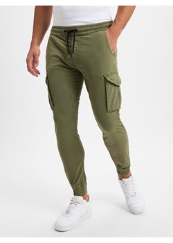 Alpha Industries Spodnie Mężczyźni Bawełna khaki jednolity ze sklepu vangraaf w kategorii Spodnie męskie - zdjęcie 179489710