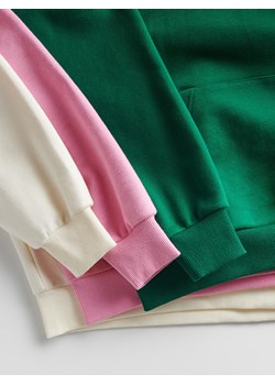 Reserved - Bluza z kapturem - różowy ze sklepu Reserved w kategorii Bluzy damskie - zdjęcie 179493813