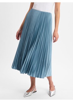 zero Damska spódnica plisowana Kobiety jasnoniebieski jednolity ze sklepu vangraaf w kategorii Spódnice - zdjęcie 179498021