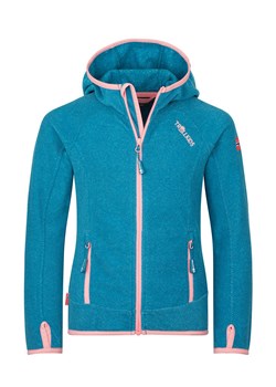 Trollkids Kurtka polarowa "Sandefjord" w kolorze niebiesko-jasnoróżowym ze sklepu Limango Polska w kategorii Kurtki dziewczęce - zdjęcie 179509150