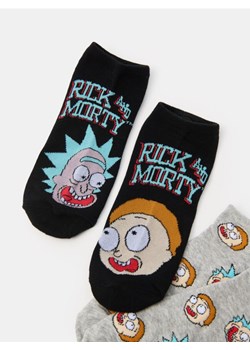 Sinsay - Skarpetki 2 pack Rick & Morty - wielobarwny ze sklepu Sinsay w kategorii Skarpetki męskie - zdjęcie 179513903