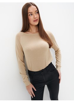 Mohito - Sweter z metalizowaną nitką - żółty ze sklepu Mohito w kategorii Swetry damskie - zdjęcie 179525241