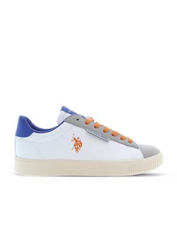 U.S. Polo Assn. Sneakersy w kolorze białym ze wzorem ze sklepu Limango Polska w kategorii Buty sportowe męskie - zdjęcie 179534901