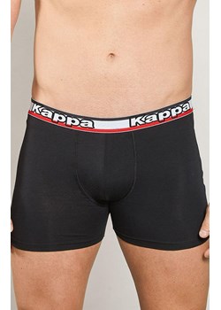Kappa 2-pack sportowe bokserki męskie bawełniane K1214, Kolor czarny, Rozmiar S, Kappa ze sklepu Primodo w kategorii Majtki męskie - zdjęcie 179537894