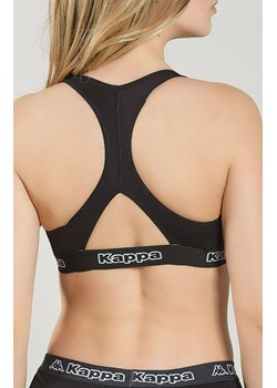 Kappa czarny biustonosz sportowy K2150, Kolor czarny, Rozmiar S/M, Kappa ze sklepu Primodo w kategorii Biustonosze - zdjęcie 179537924